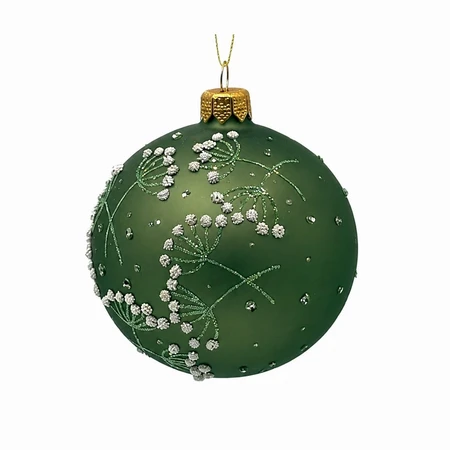 Sage & White Assorted Hogweed Bauble - image 2
