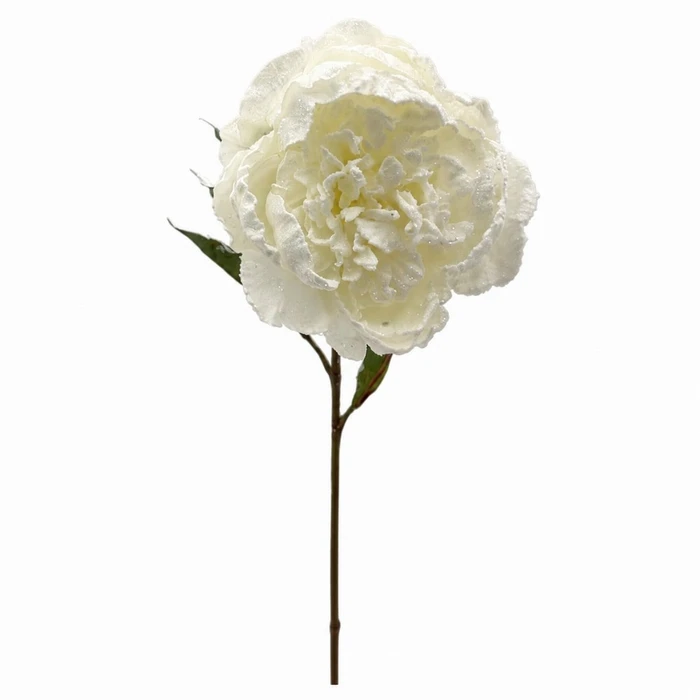 Snowstorm Peony 70cm