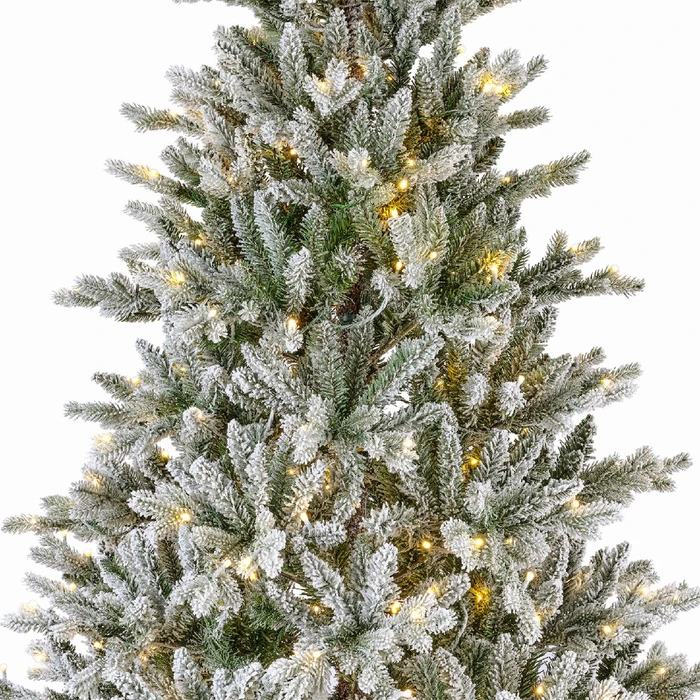T68 Snowy Priestly 8Ft Prelit Xmas Tree - image 2