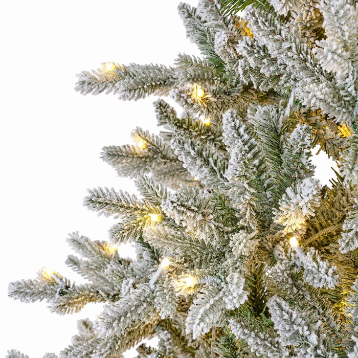 T68 Snowy Priestly 8Ft Prelit Xmas Tree - image 5