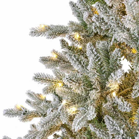 T68 Snowy Priestly 8Ft Prelit Xmas Tree - image 5