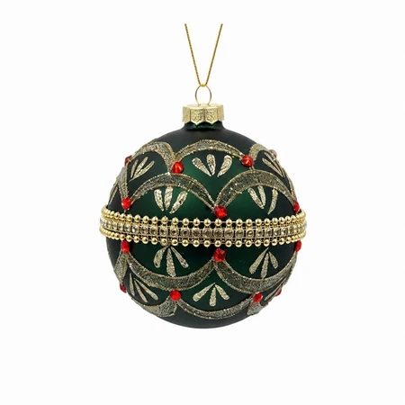 Green Jewelled Bauble