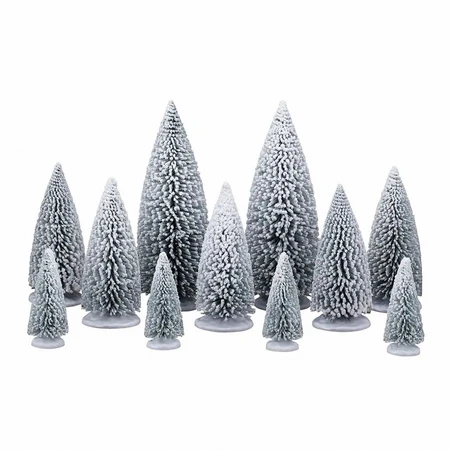 Lemax White Pine Trees (Set of 11)