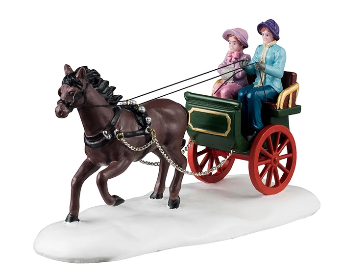 Lemax Winter Carriage Ride - image 2