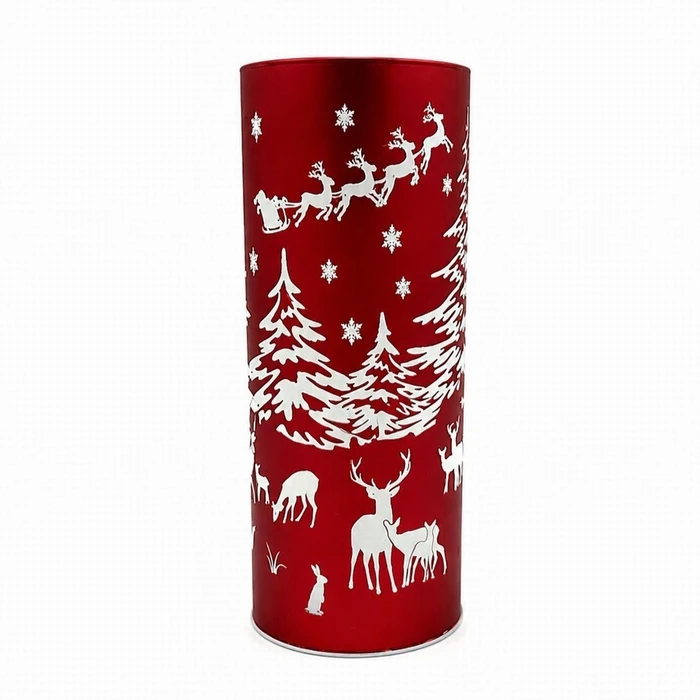 Burgundy Woodland Scene Projector