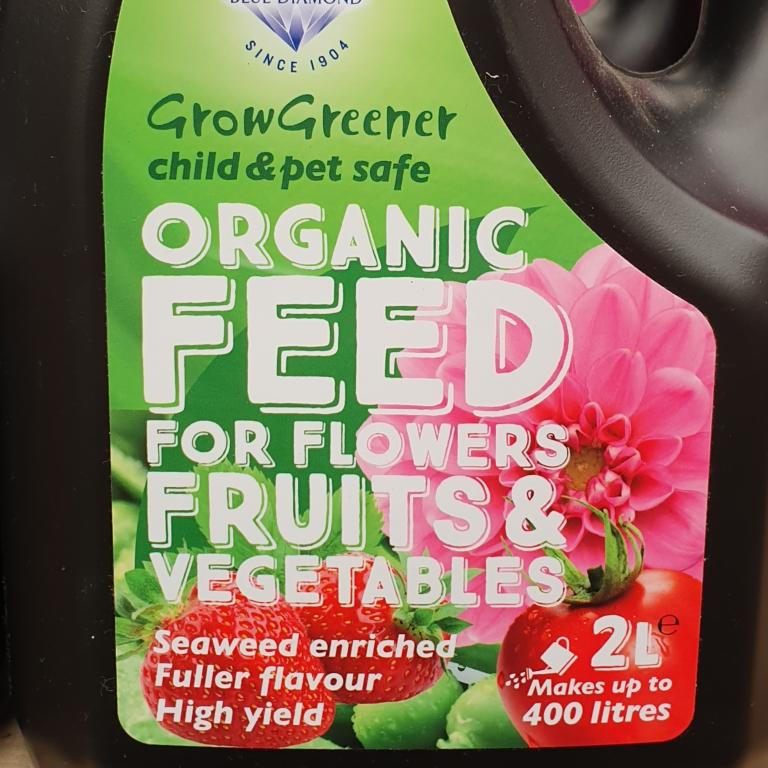 Organic Feed for Flowers, Fruits & Vegetables