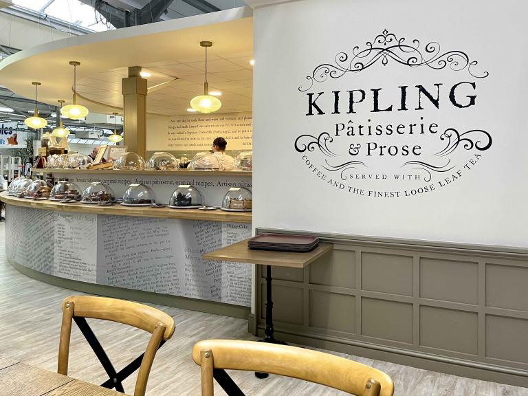 Kipling Pâtisserie & Prose at Bridgemere