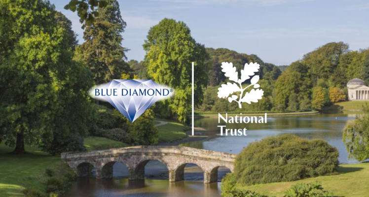 Blue Diamond and the National Trust at the Garden Press Event