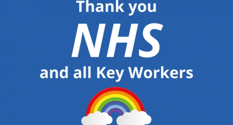 Thank you to our NHS and Key Workers